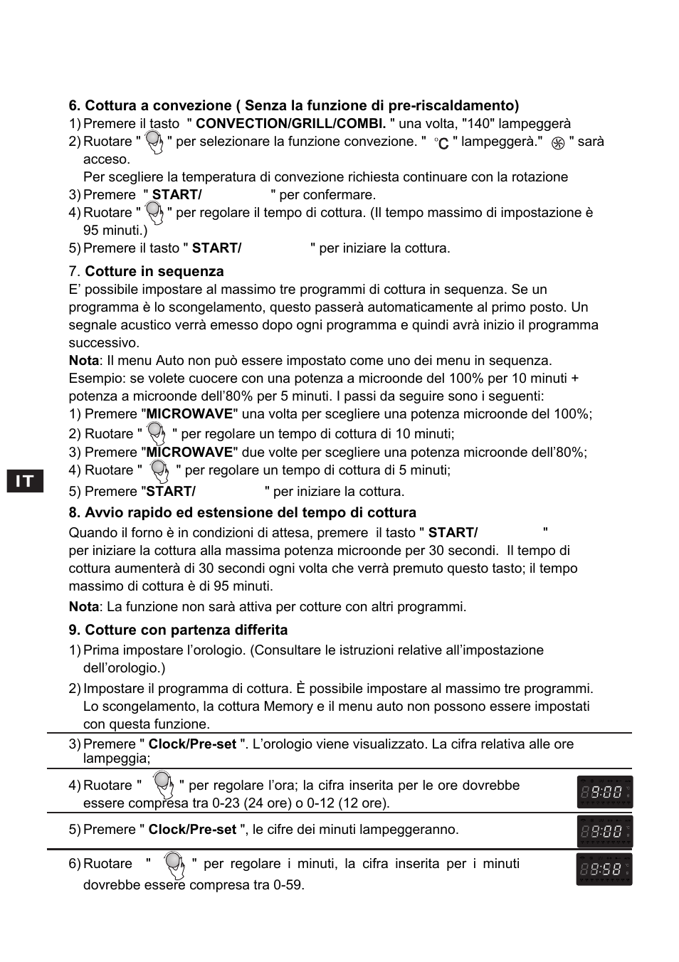 Candy CMC 2898 DS User Manual | Page 40 / 90