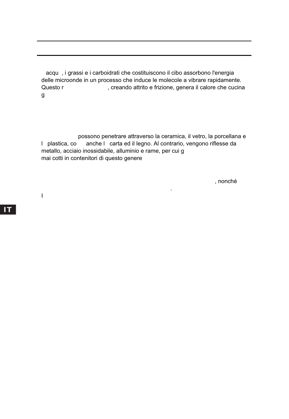 Guida alla cottura | Candy CMC 2898 DS User Manual | Page 46 / 90