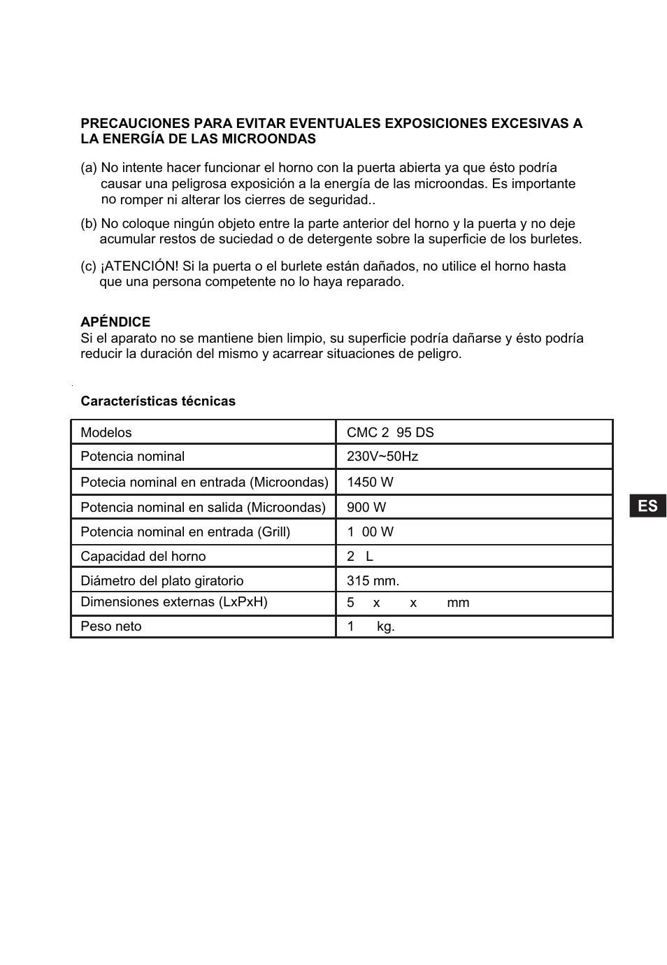 Candy CMC 2898 DS User Manual | Page 61 / 90