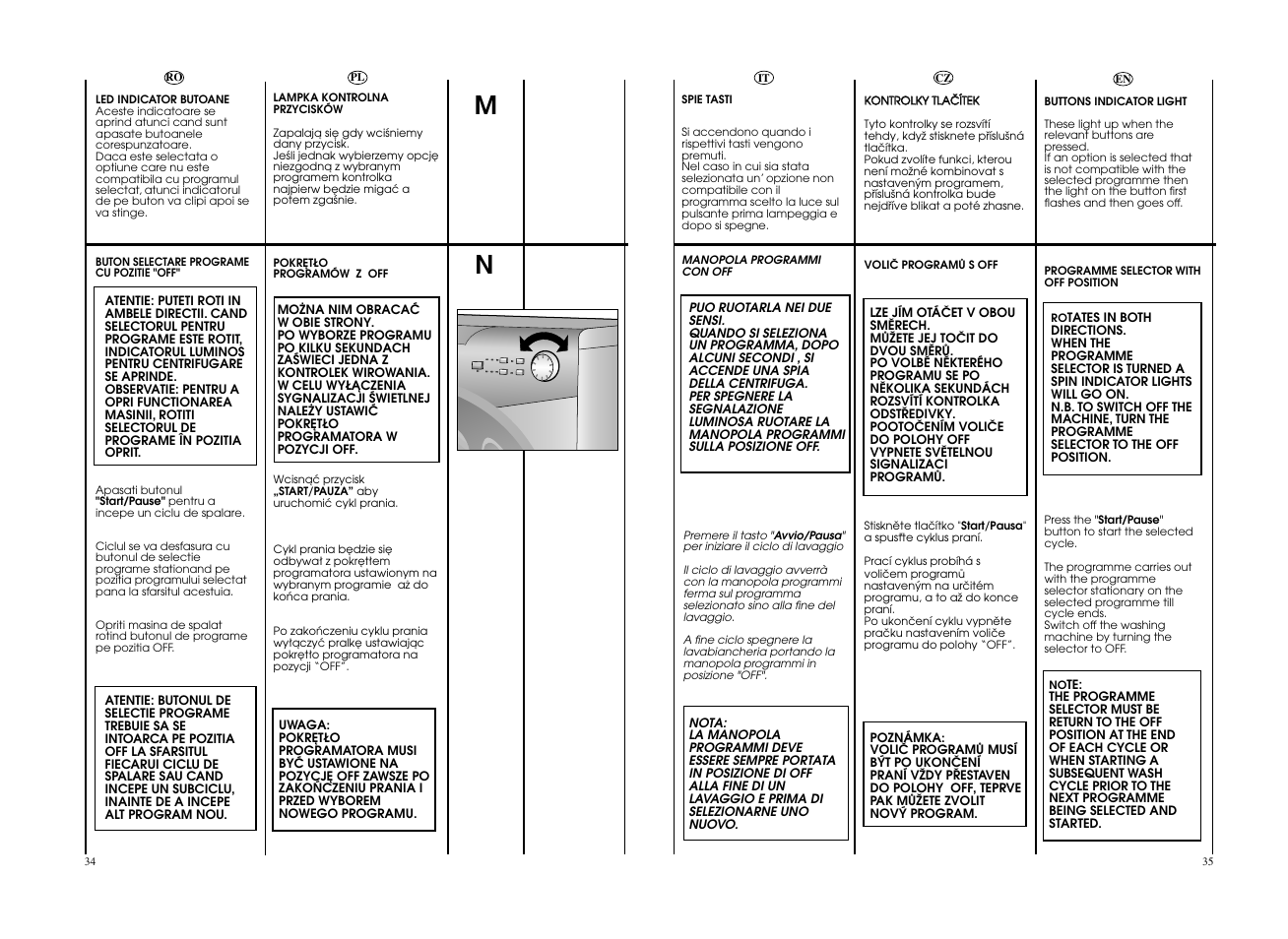 Candy GO4 F105__1-16S User Manual | Page 18 / 41