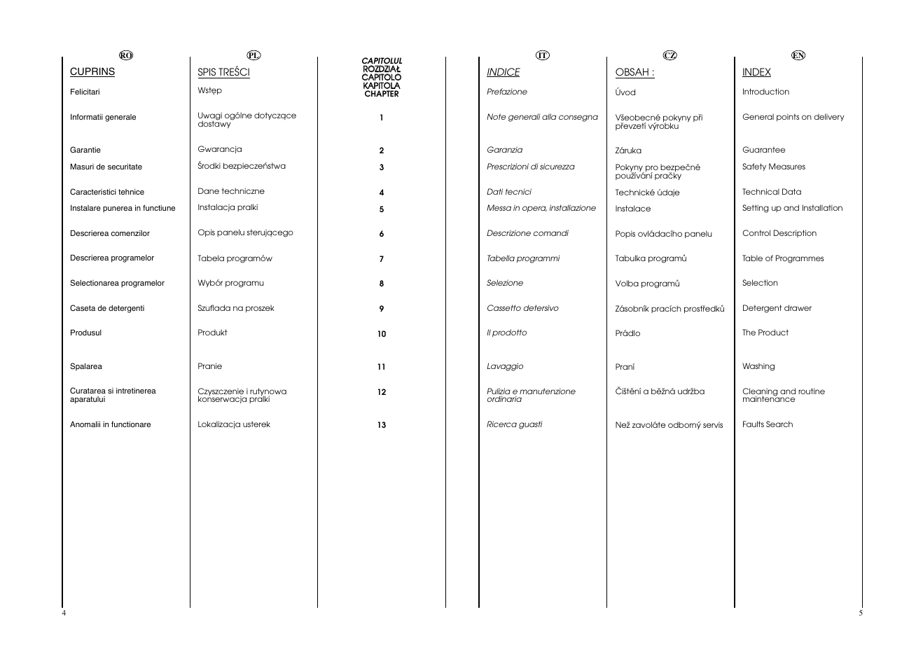 Candy GO4 F105__1-16S User Manual | Page 3 / 41