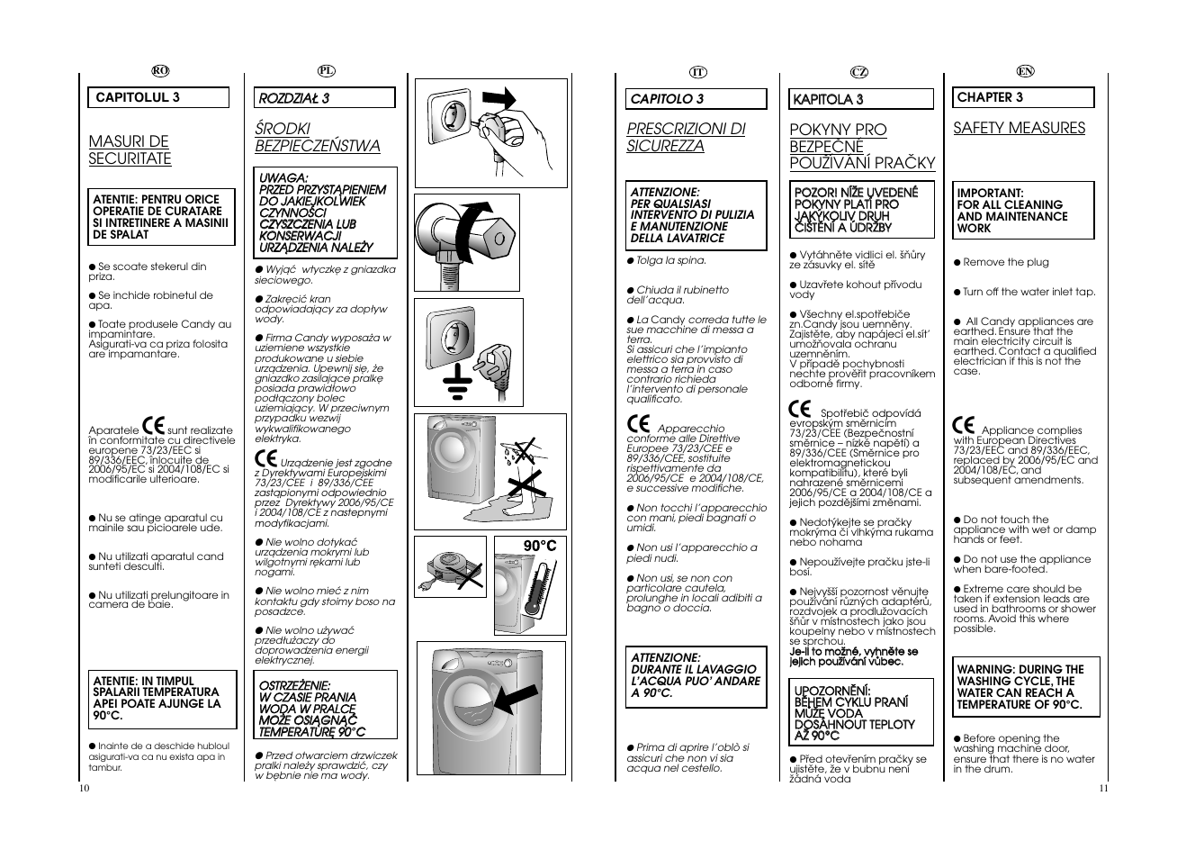 Candy GO4 F105__1-16S User Manual | Page 6 / 41