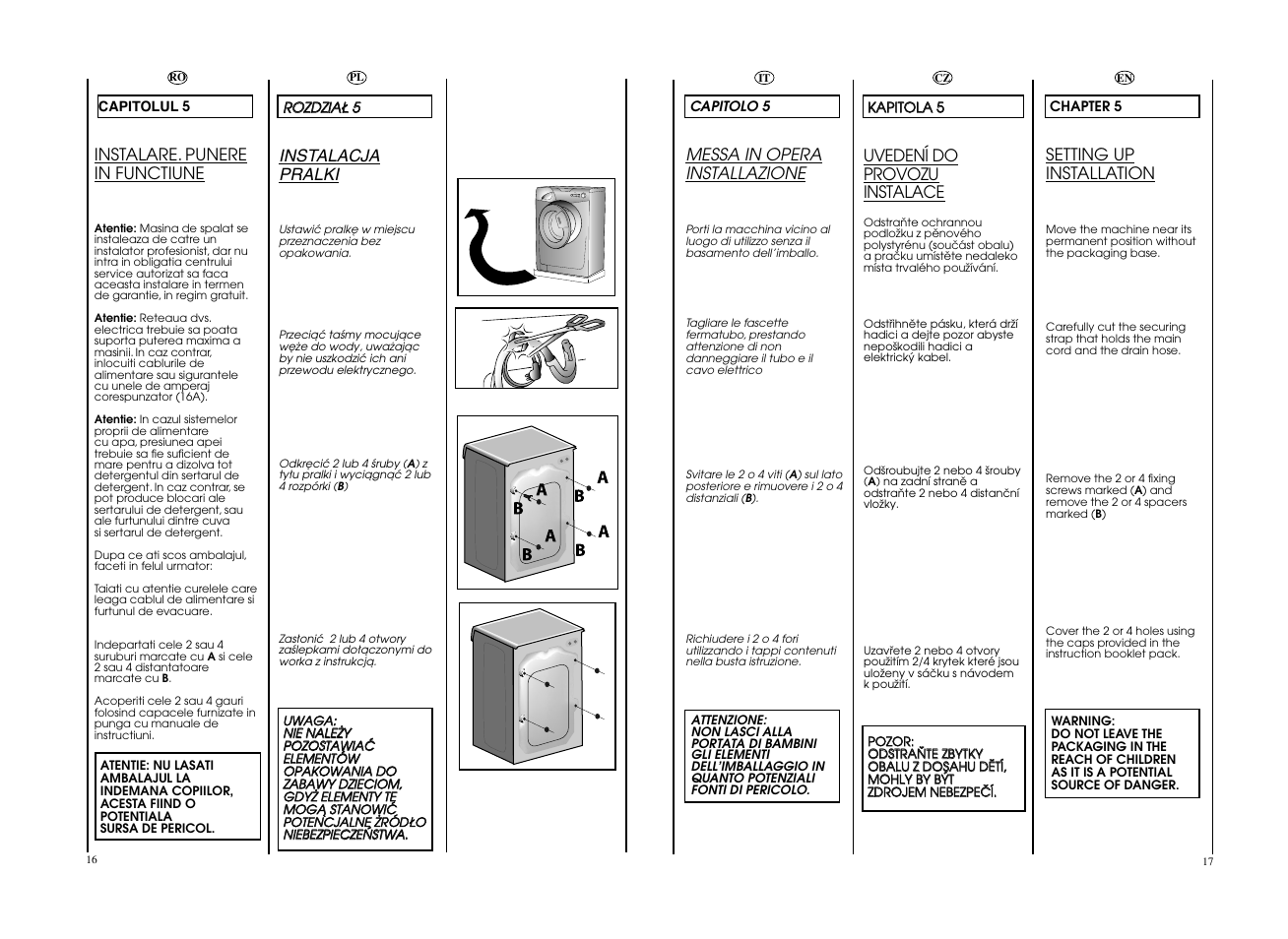Candy GO4 F105__1-16S User Manual | Page 9 / 41