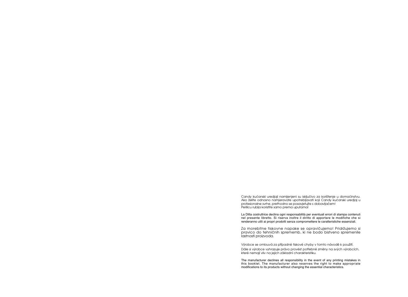Candy GO F106__L1-S User Manual | Page 40 / 41