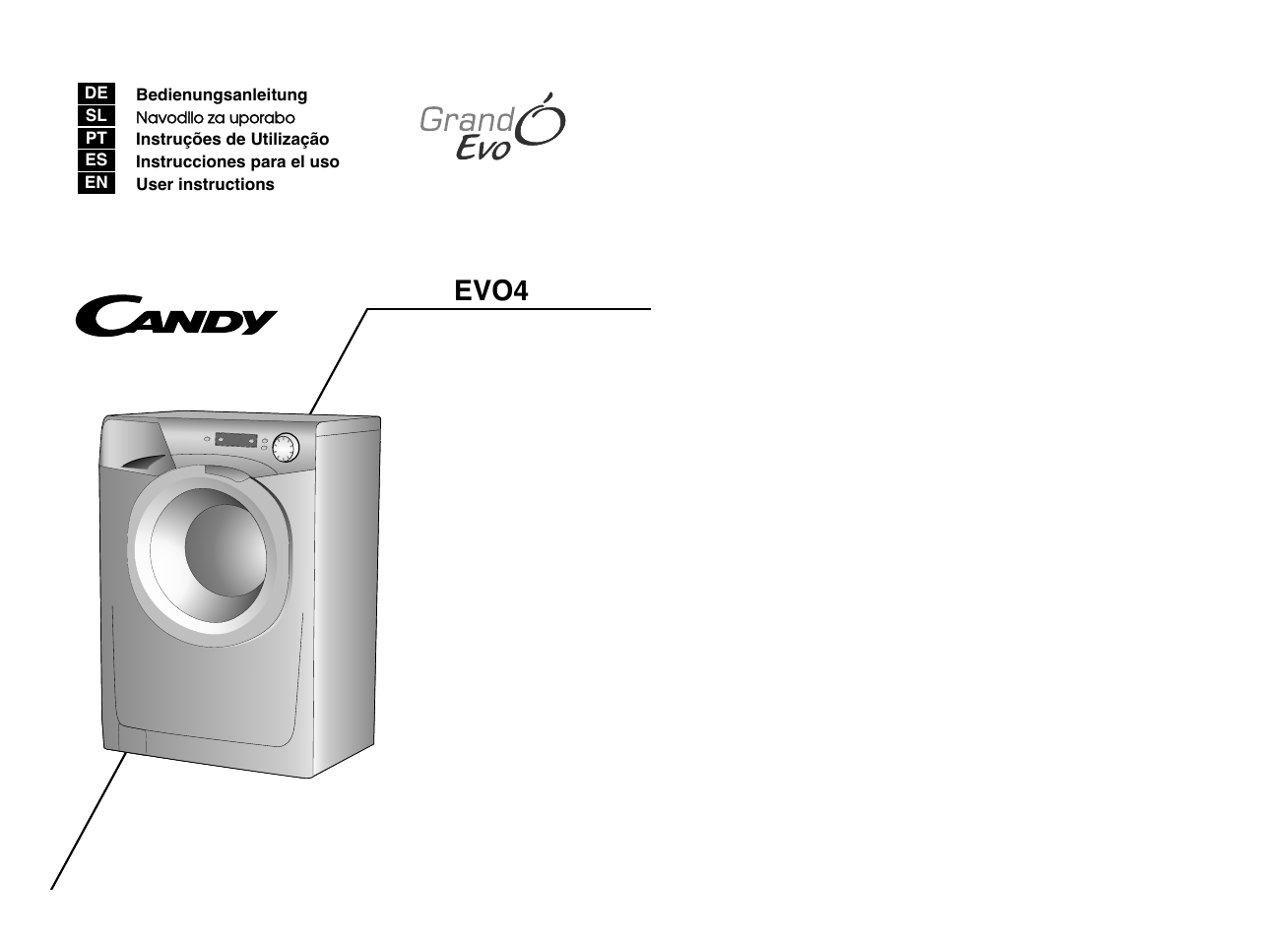 Candy EVO4 1072D-S User Manual | 41 pages