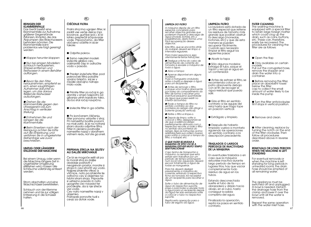 Candy EVO4 1072D-S User Manual | Page 34 / 41