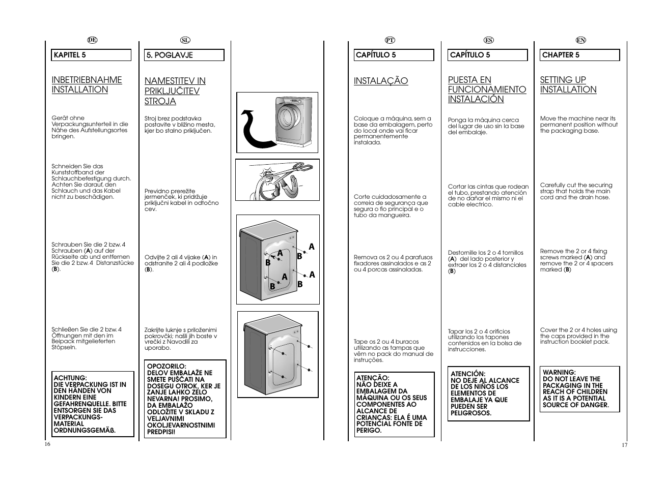 Candy EVO4 1072D-S User Manual | Page 9 / 41
