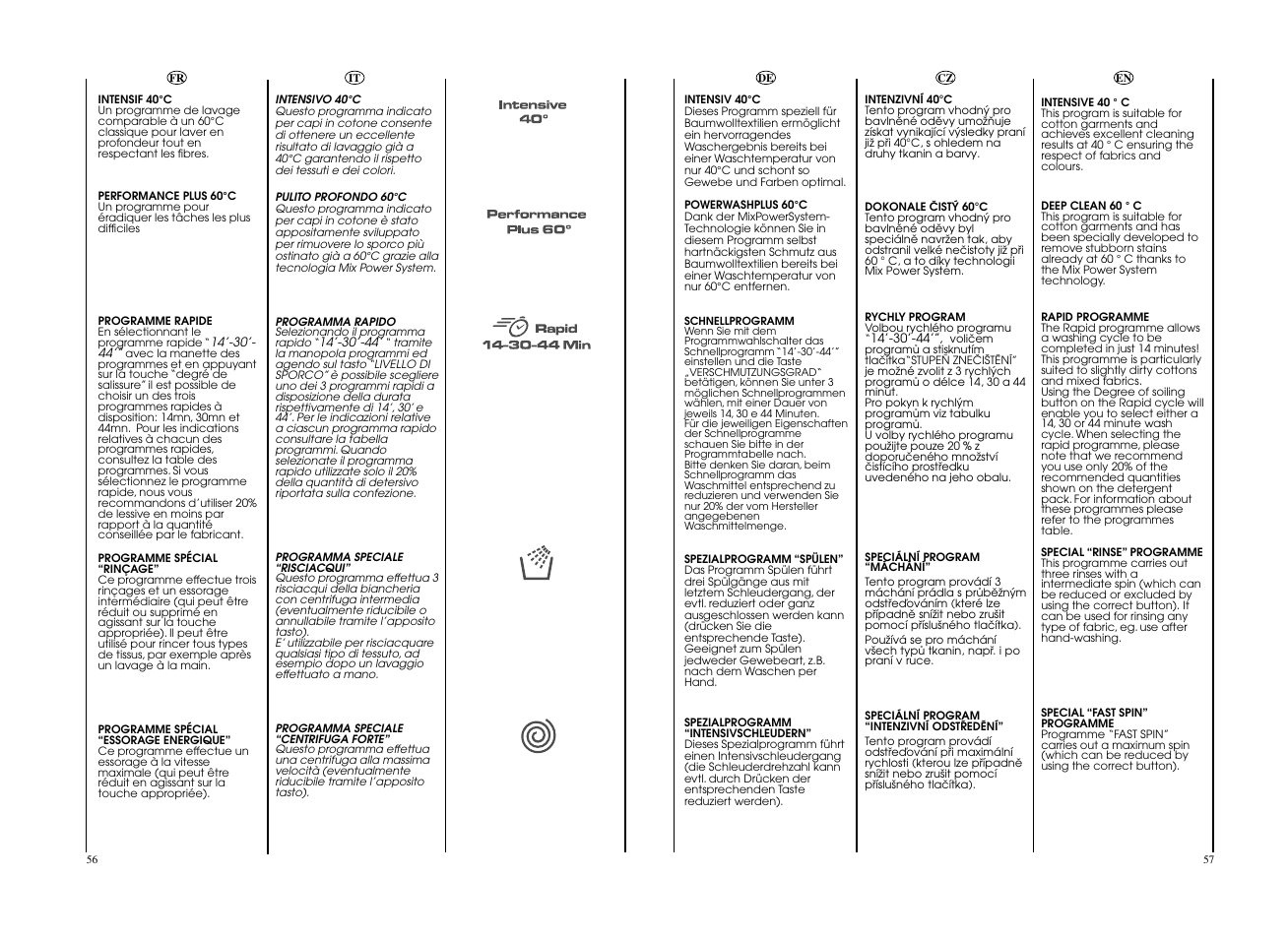 Candy EVO4 1273DW-S User Manual | Page 29 / 41