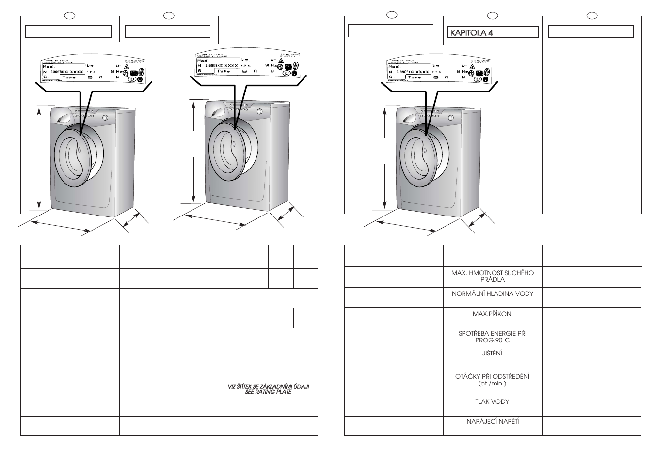 Candy GO 1292D-37S User Manual | Page 8 / 41