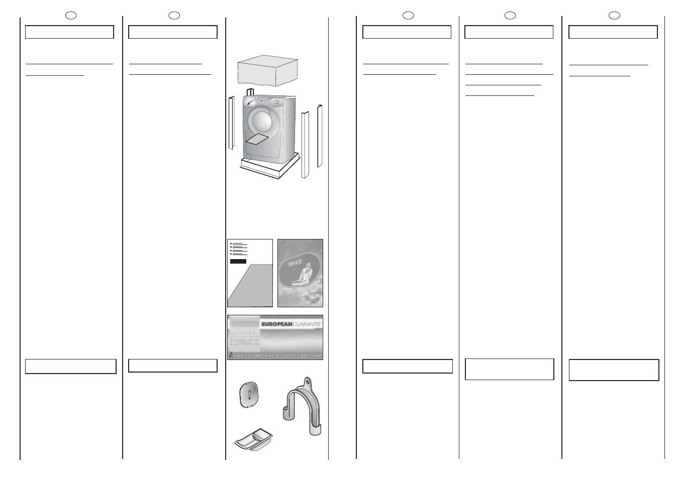 Candy GO6160D-86S User Manual | Page 4 / 41