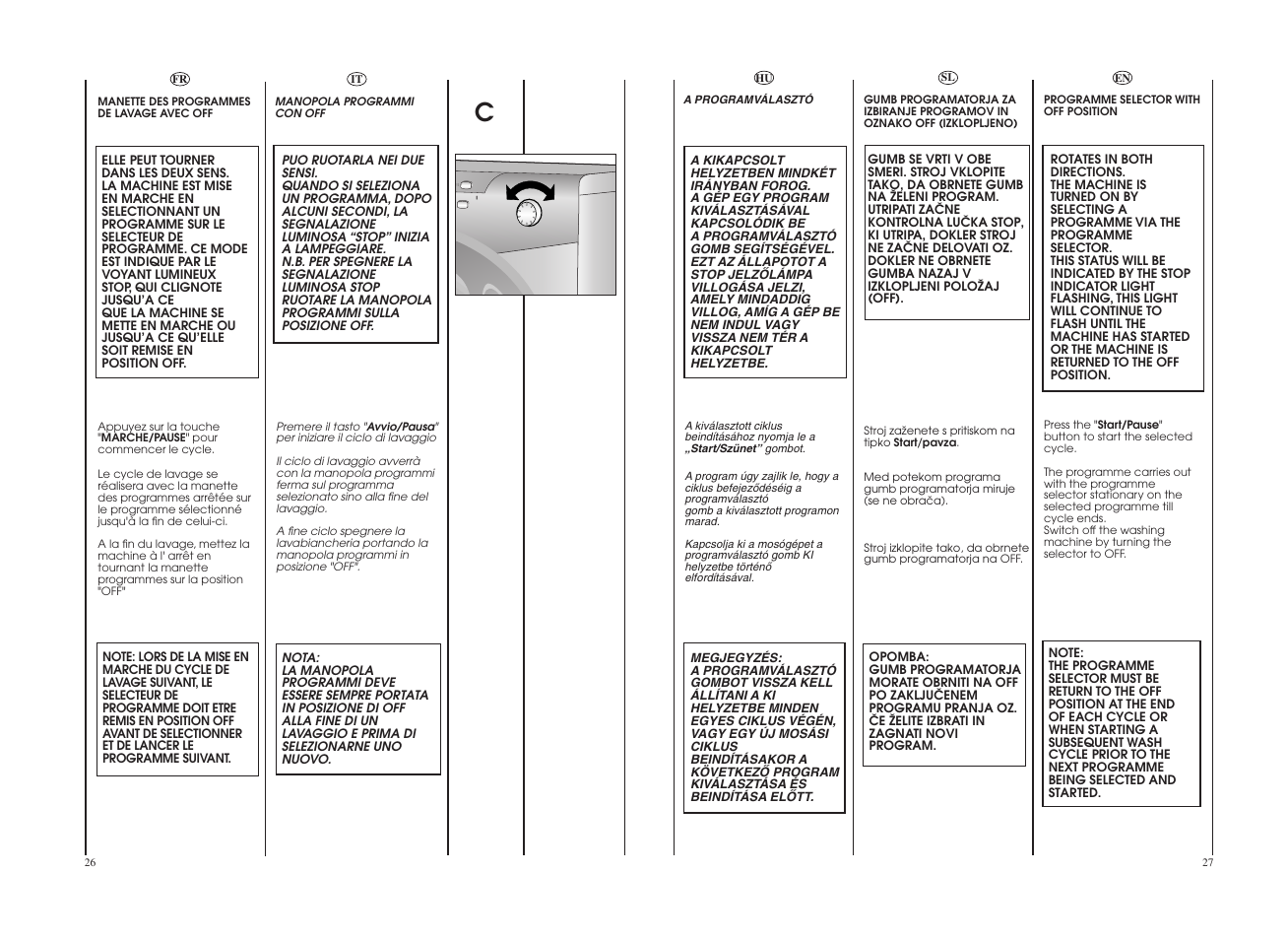 Candy GO W164-10S User Manual | Page 14 / 49
