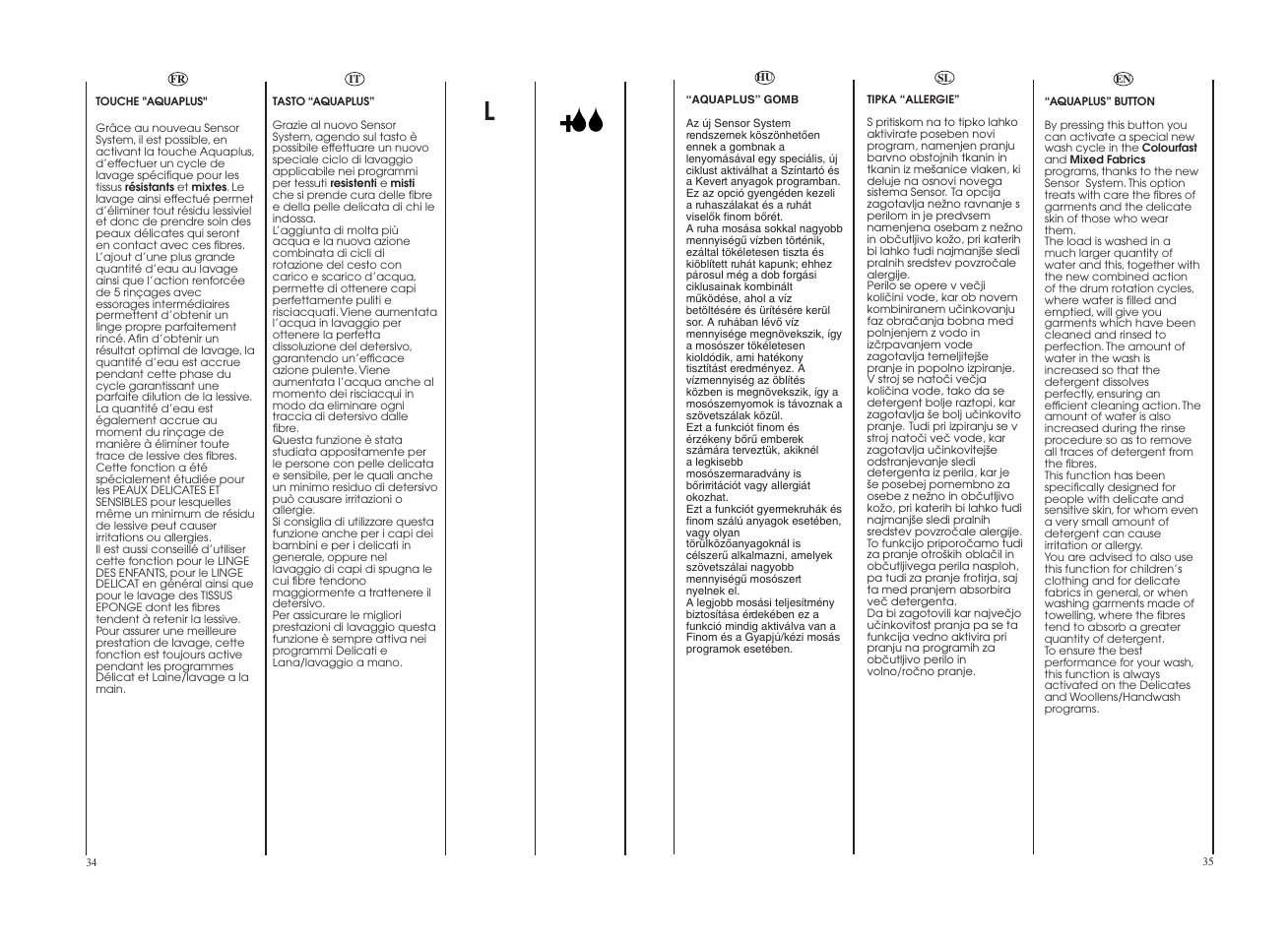 Candy GO W164-10S User Manual | Page 18 / 49