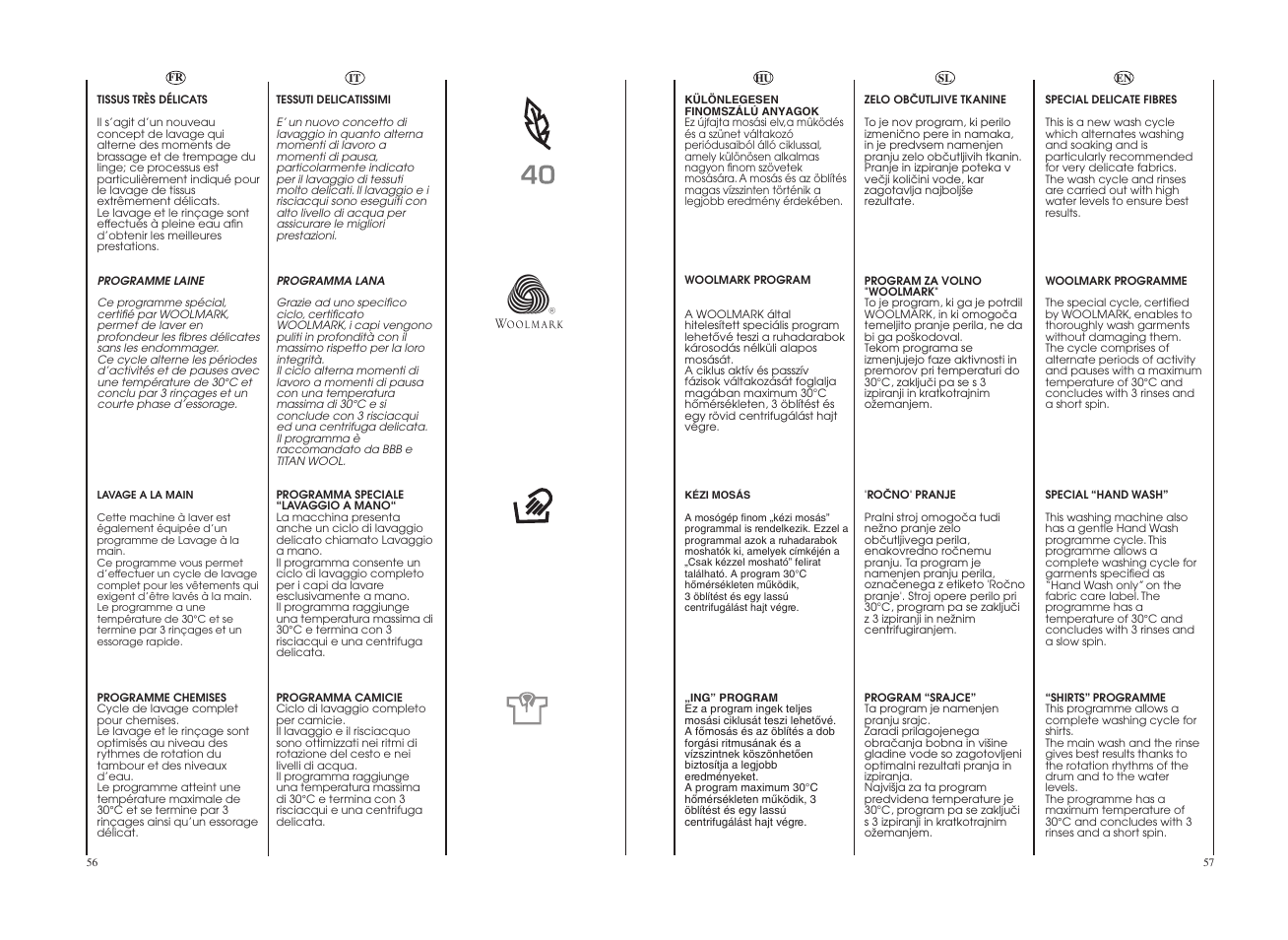 Candy GO W164-10S User Manual | Page 29 / 49