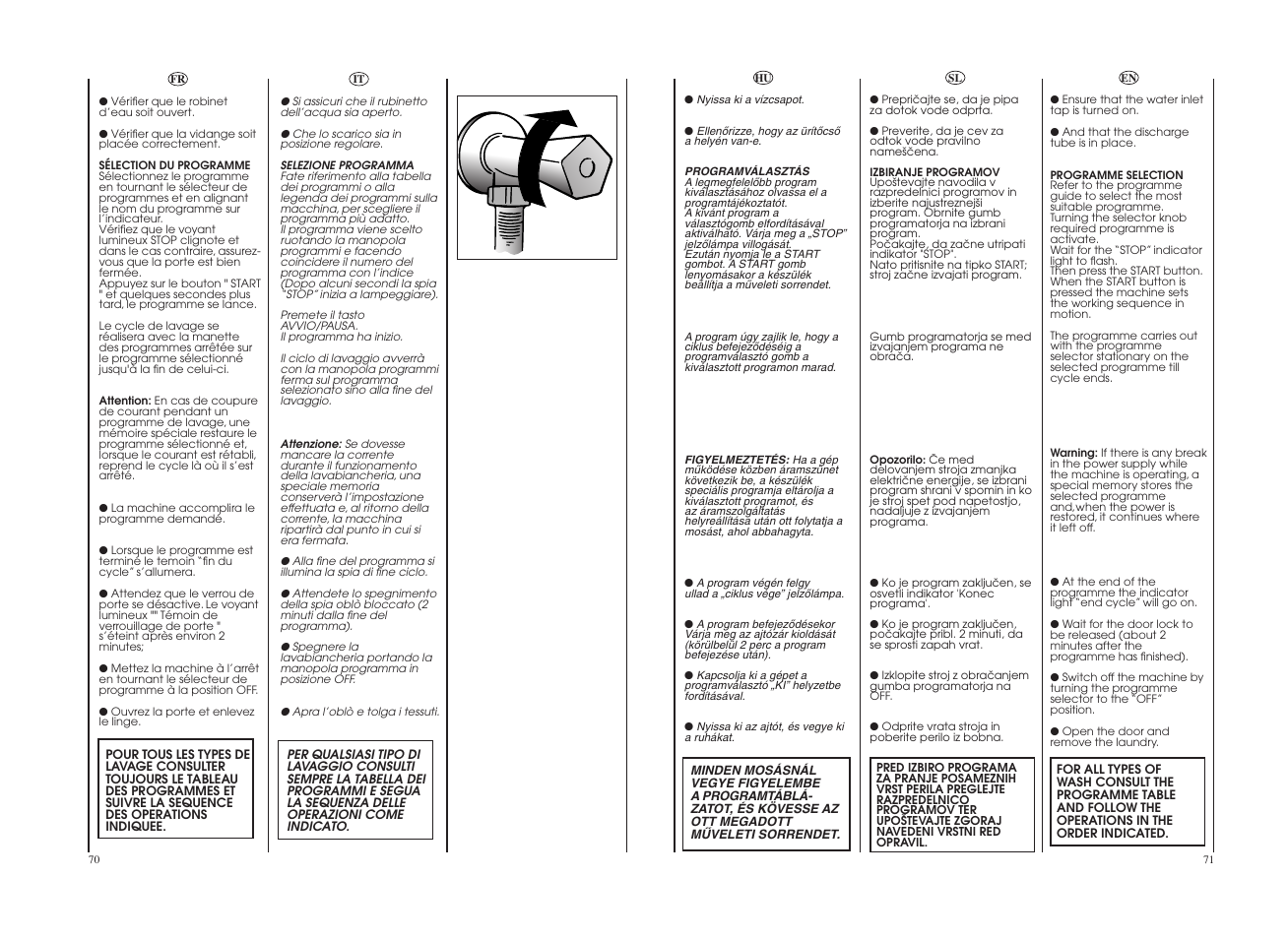 Candy GO W164-10S User Manual | Page 36 / 49