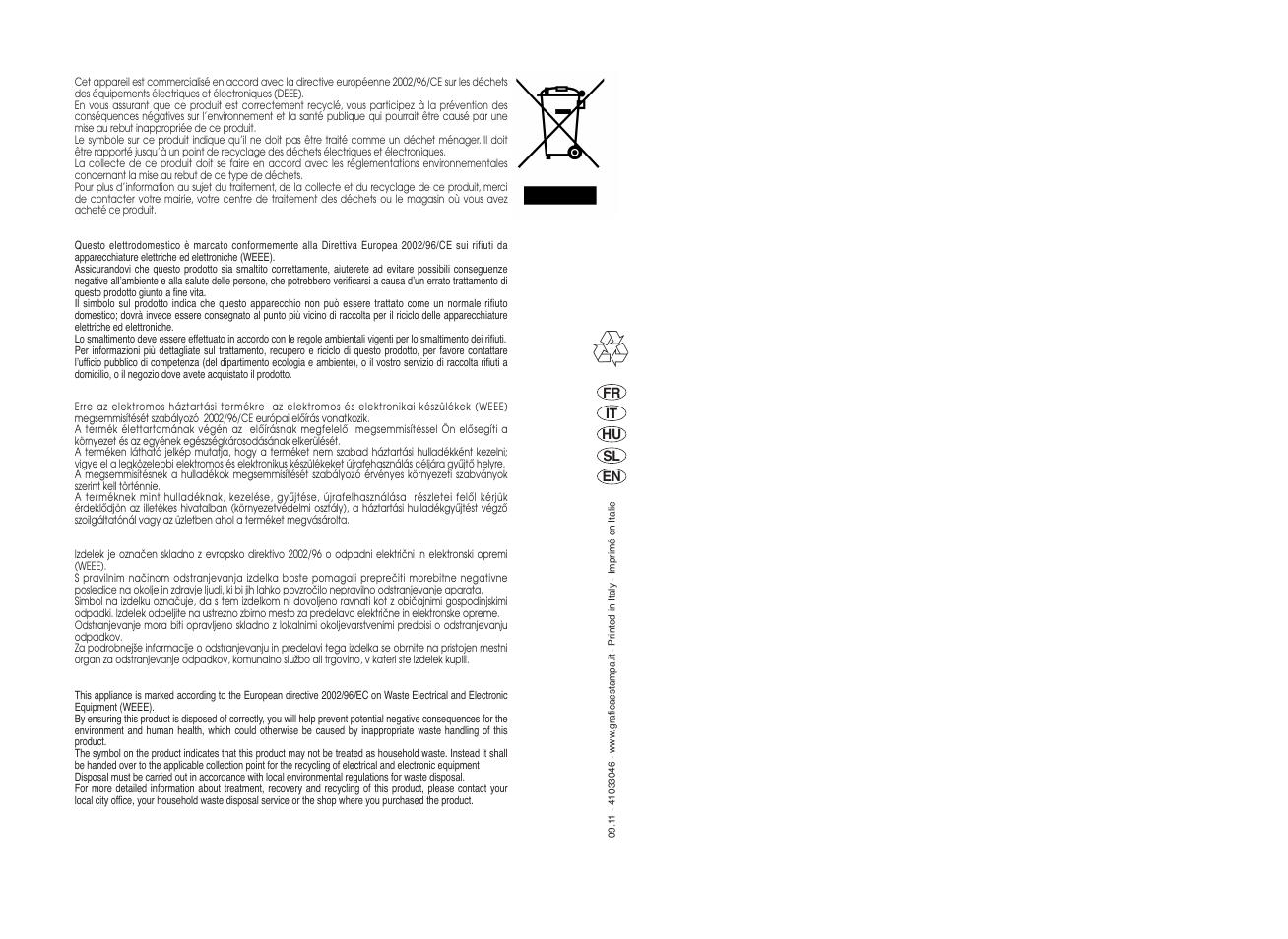 Candy GO W164-10S User Manual | Page 49 / 49