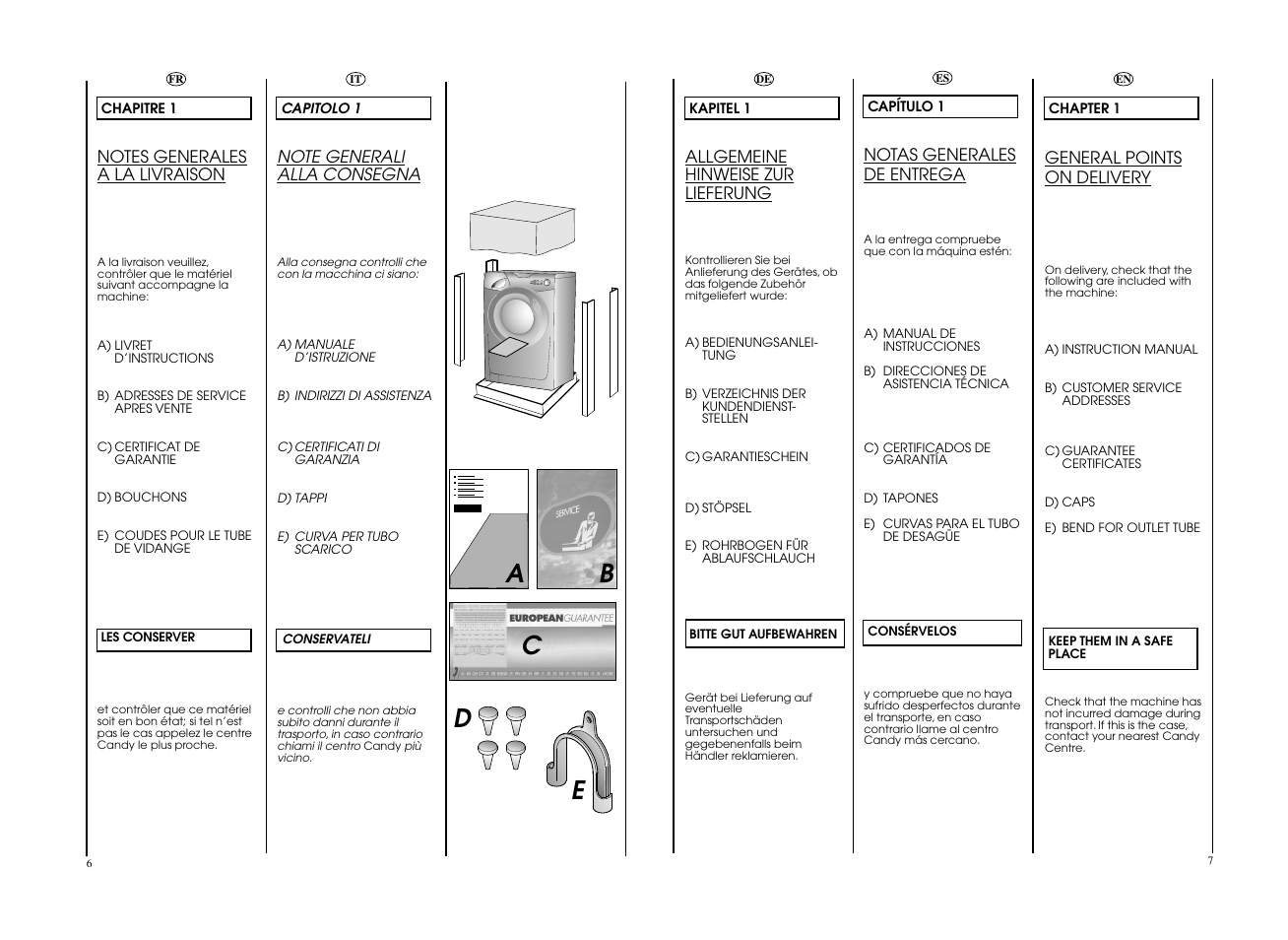 Ea b c | Candy GO4 127DF__L1-S User Manual | Page 4 / 41
