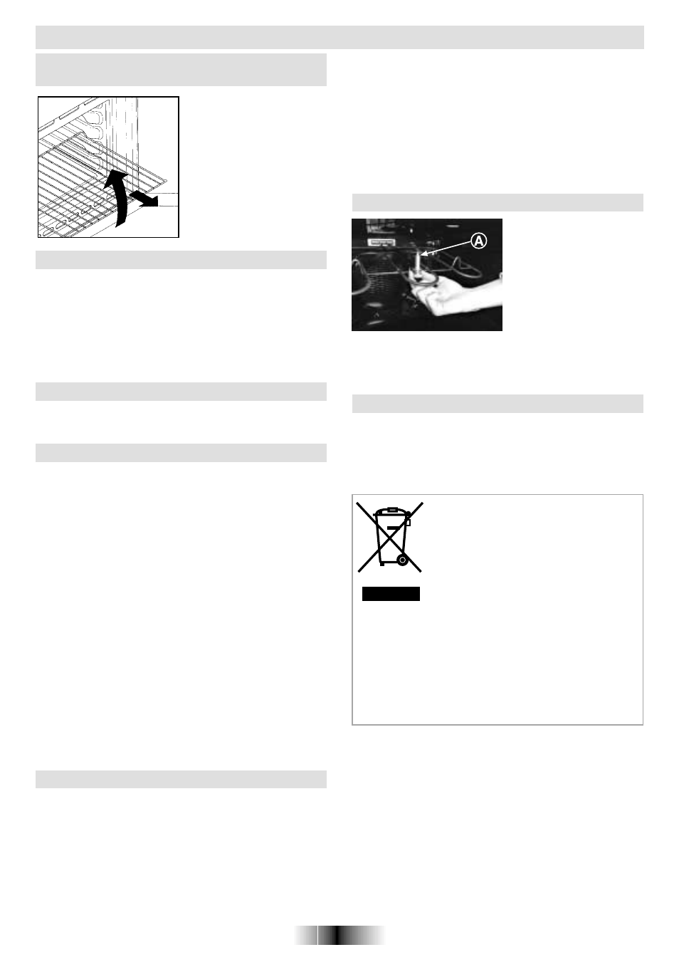 Consignes utiles | Candy FO FL 605 X User Manual | Page 38 / 52