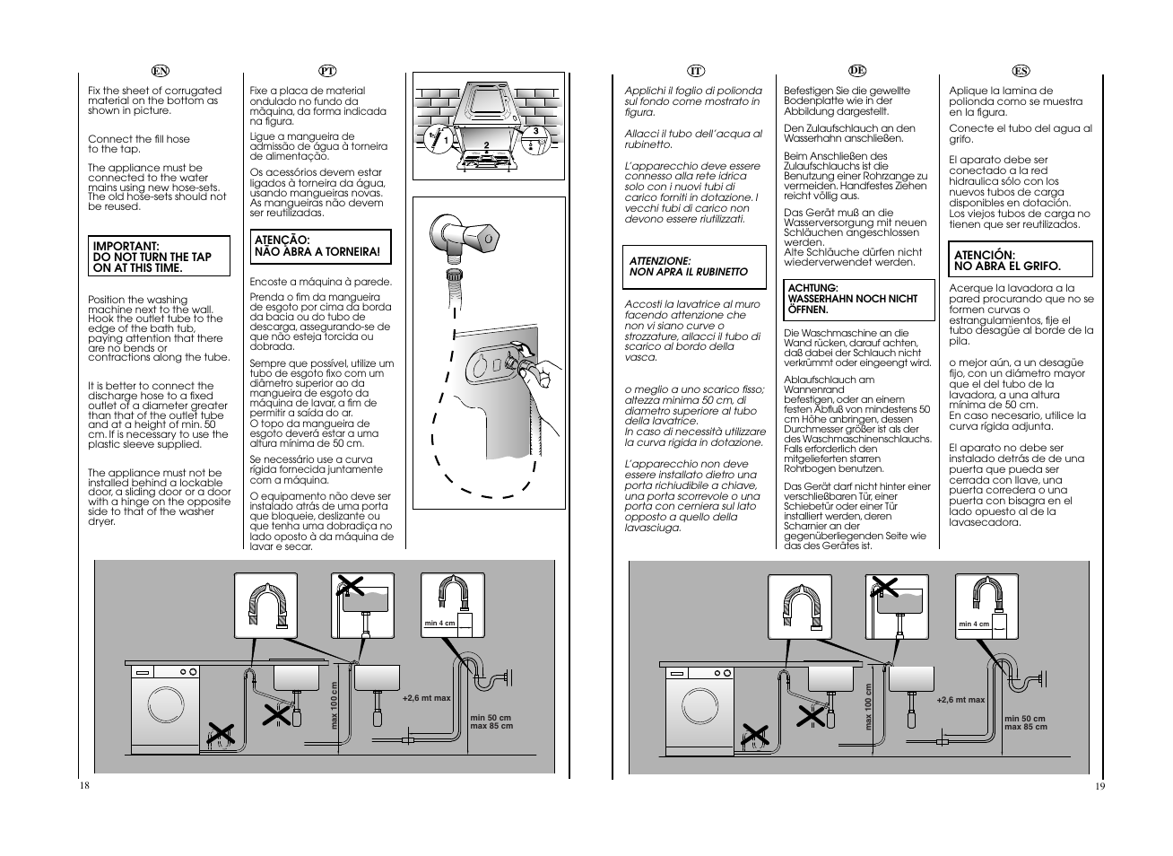 Candy EVOW 4963D-37 User Manual | Page 10 / 53