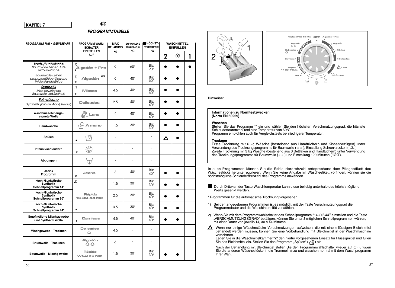 Candy EVOW 4963D-37 User Manual | Page 29 / 53
