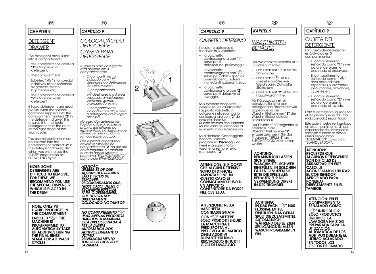 Candy EVOW 4963D-37 User Manual | Page 34 / 53