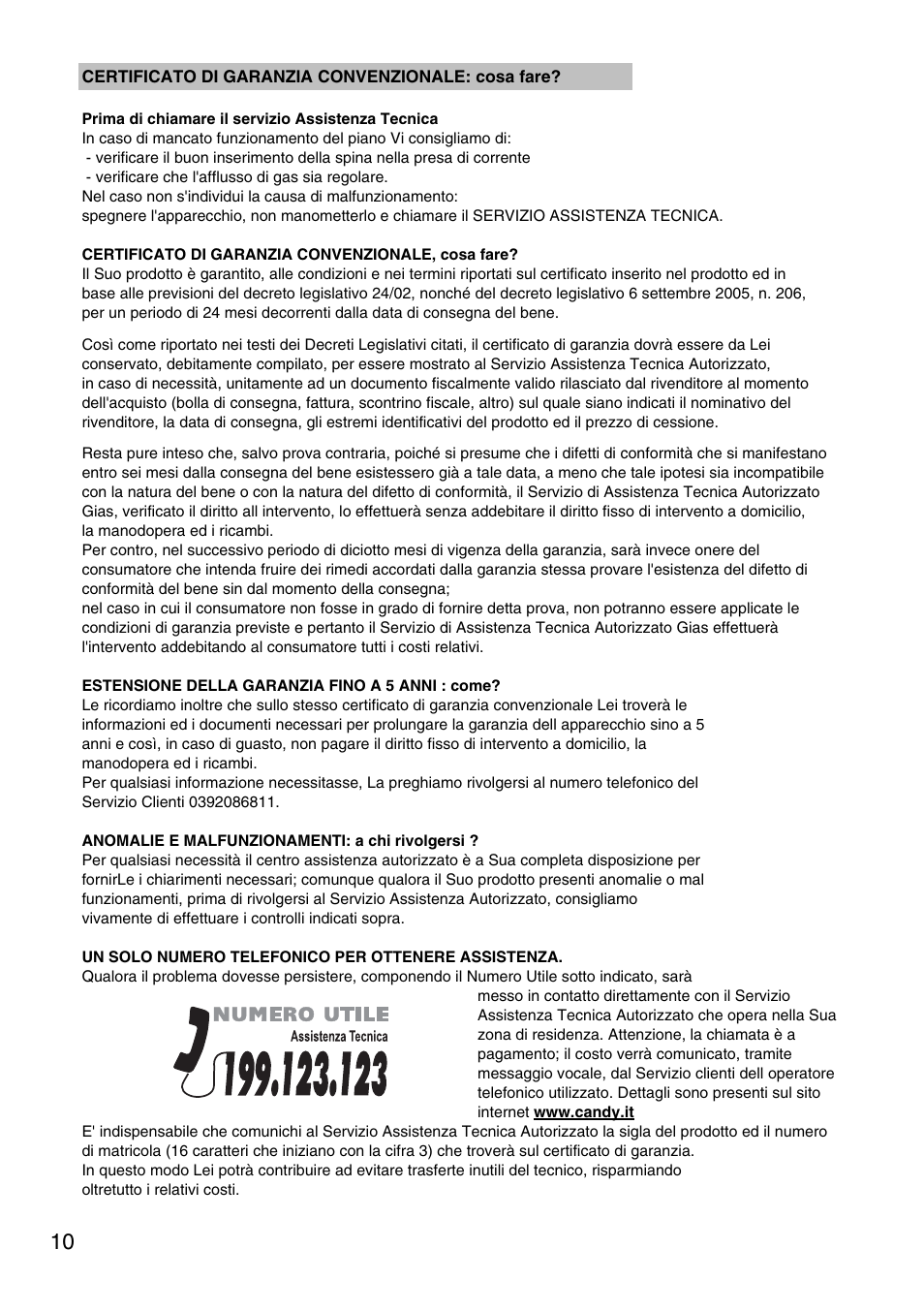Candy PC PSL 750 SX User Manual | Page 12 / 94
