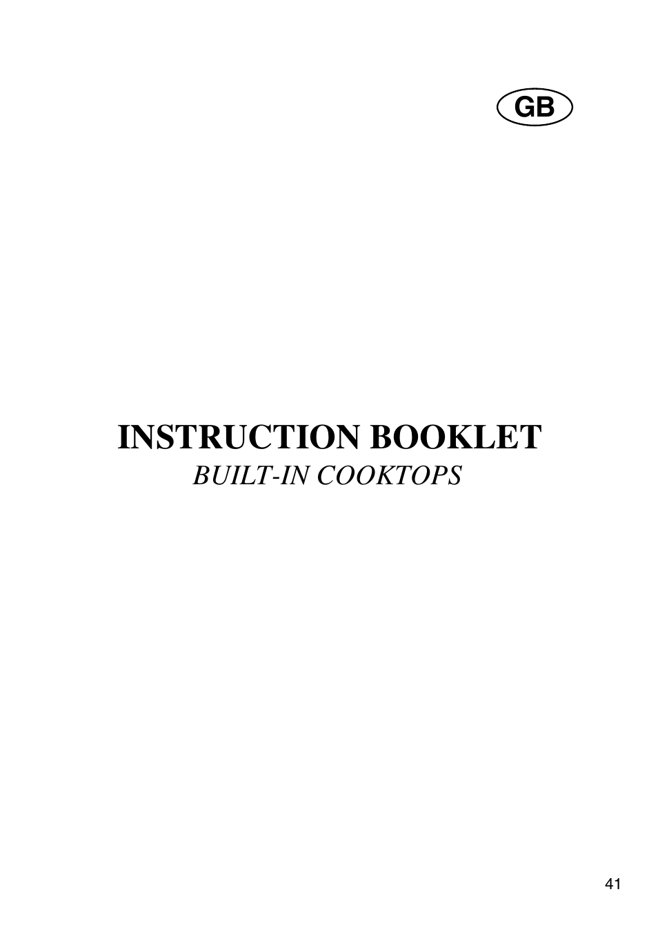 Instruction booklet | Candy PC PSL 750 SX User Manual | Page 43 / 94