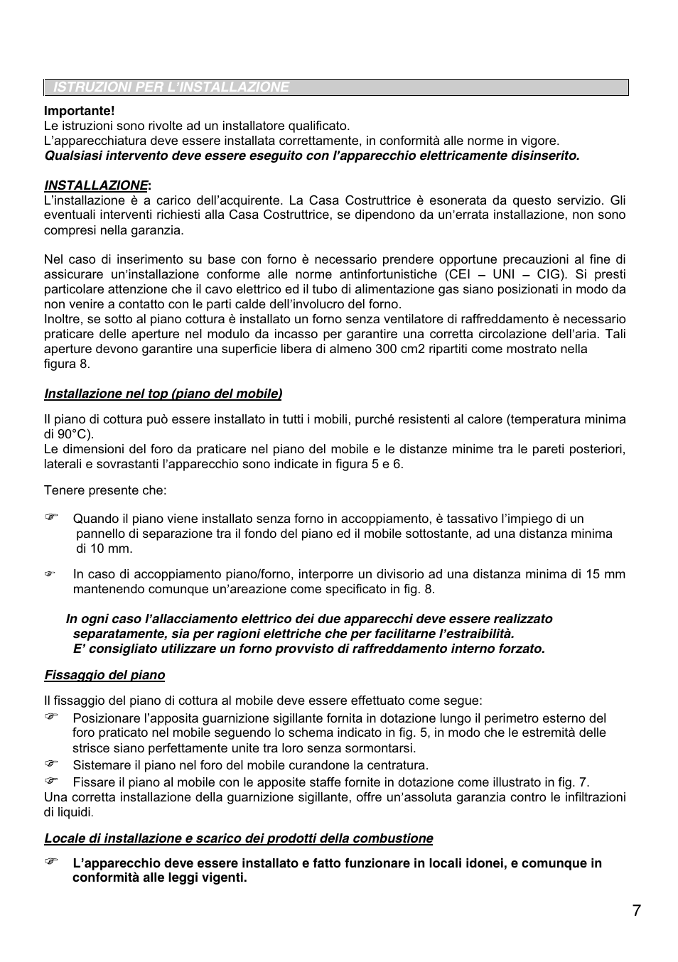 Candy PC PSL 750 SX User Manual | Page 9 / 94