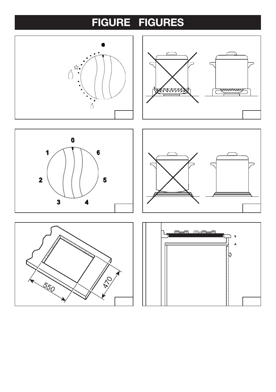 Figure figures | Candy PVTP 750 S X User Manual | Page 17 / 20