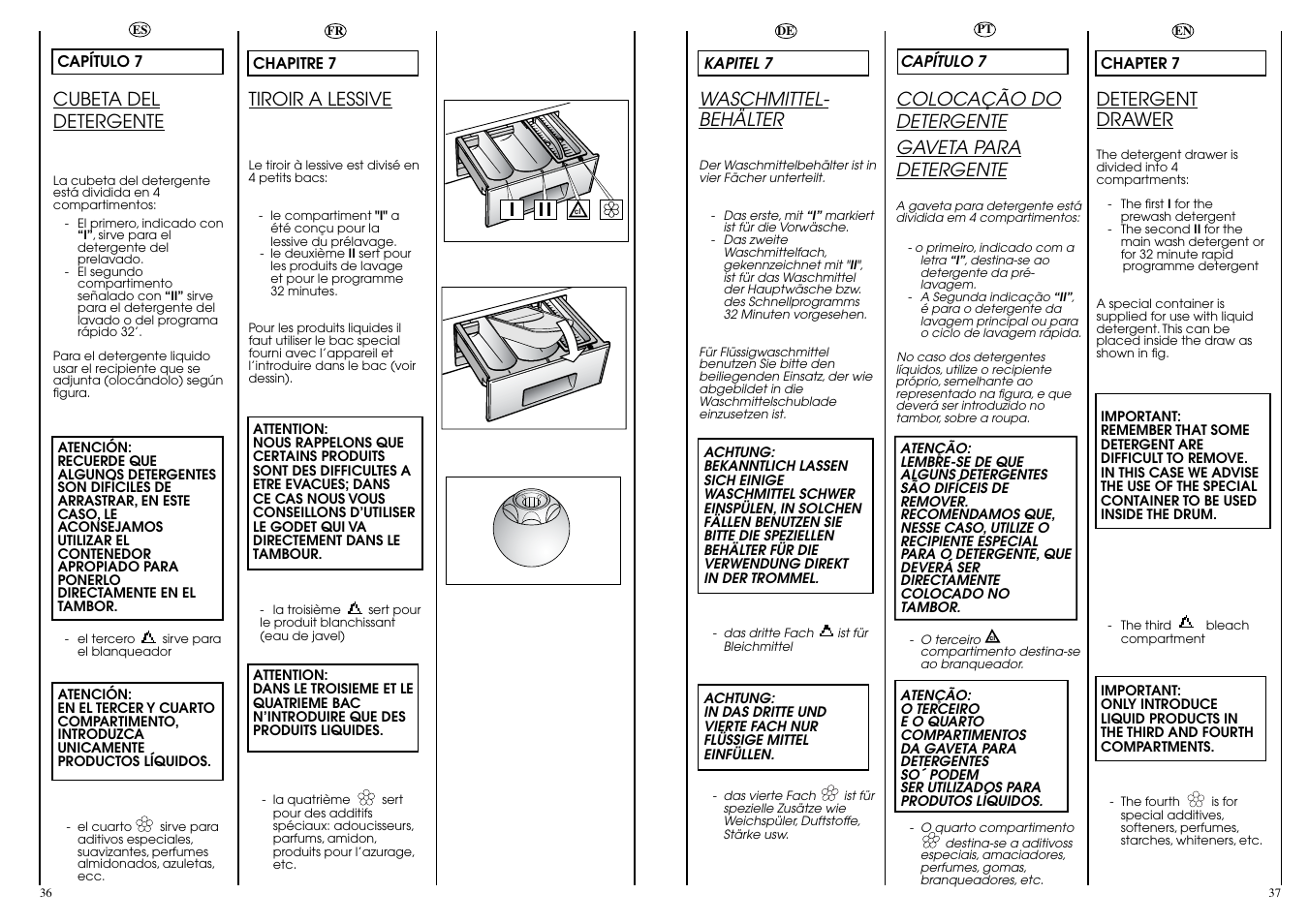 Candy ACTIVA SMART 106 ES User Manual | Page 19 / 37