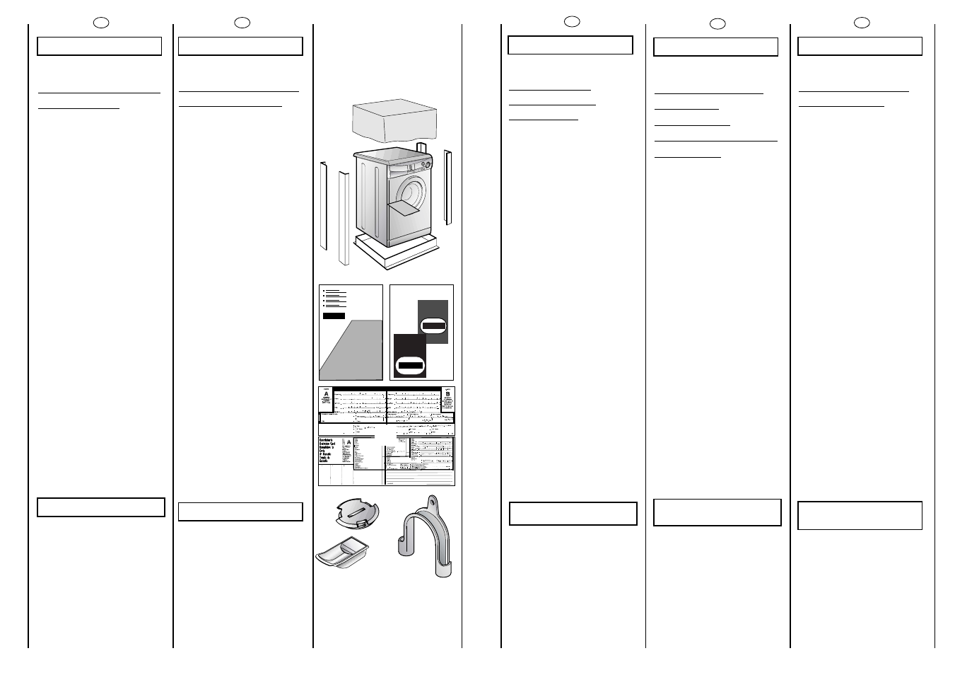 Ab c, Ef d | Candy CBL 96 ES MIRO User Manual | Page 4 / 37