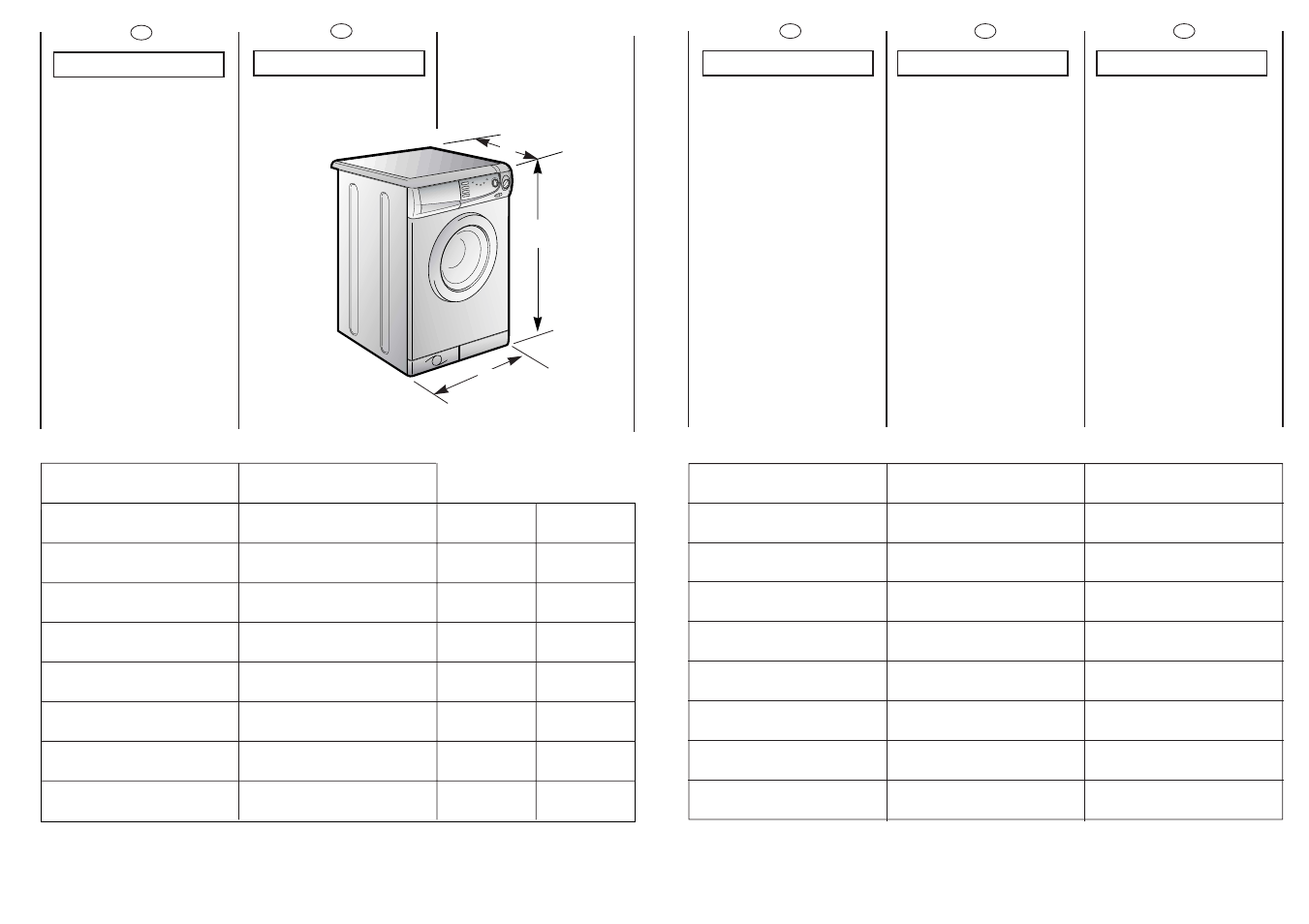 Candy CBL 96 ES MIRO User Manual | Page 8 / 37