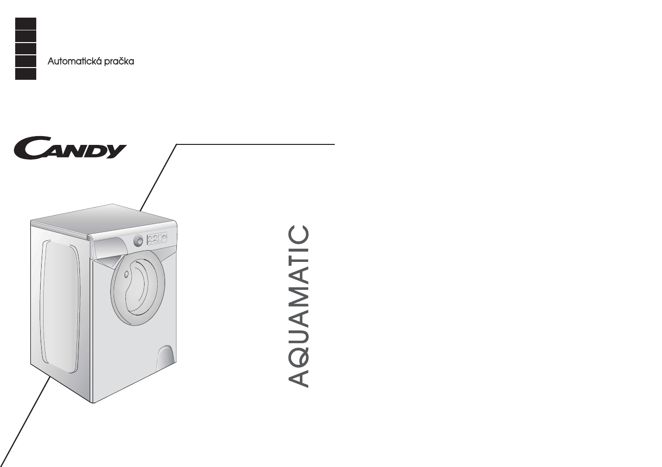 Candy AQUA 800DF-07S User Manual | 41 pages