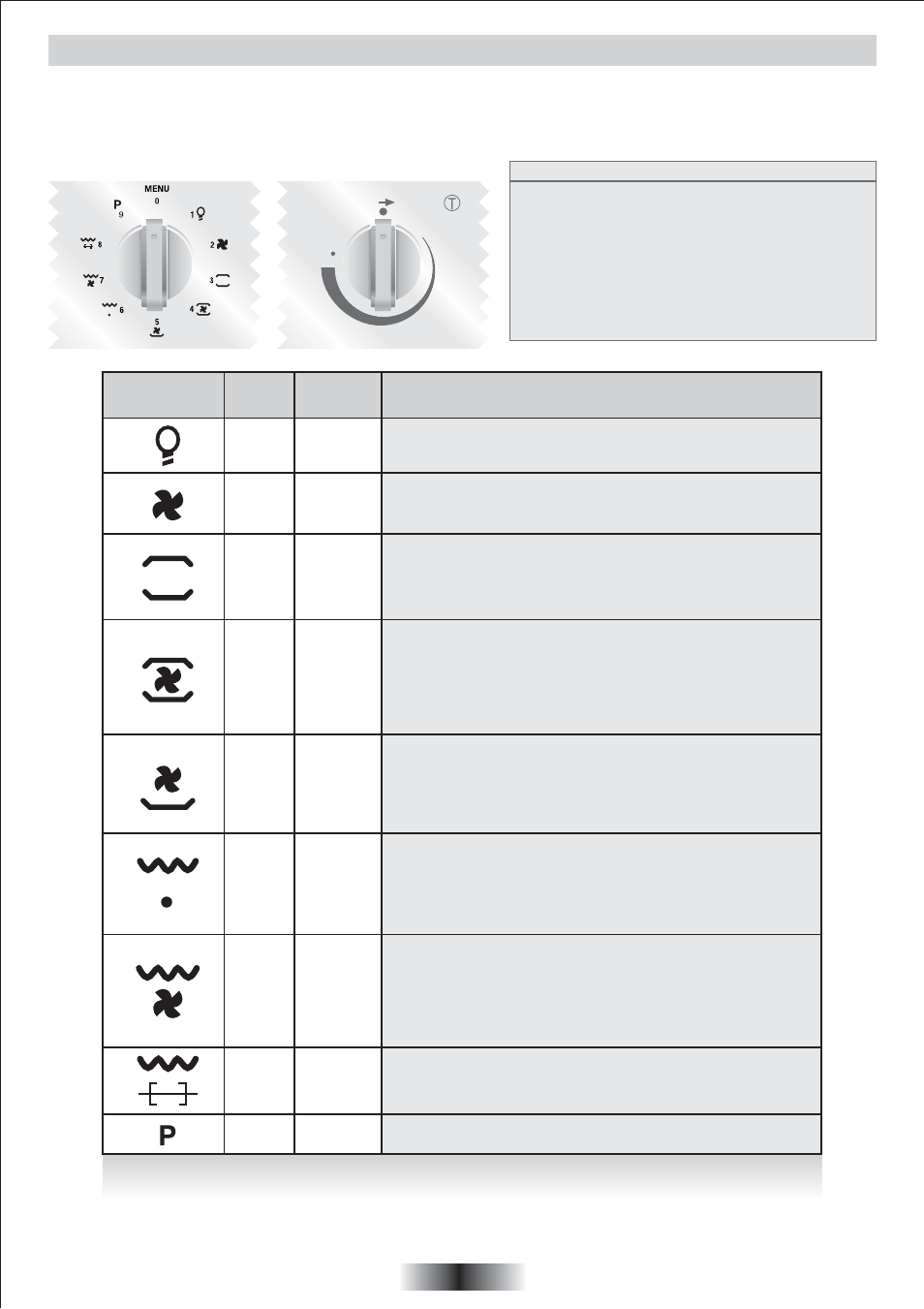 Instructions pour l’utilisation, Fonction | Candy FO 2D 966 X User Manual | Page 41 / 51