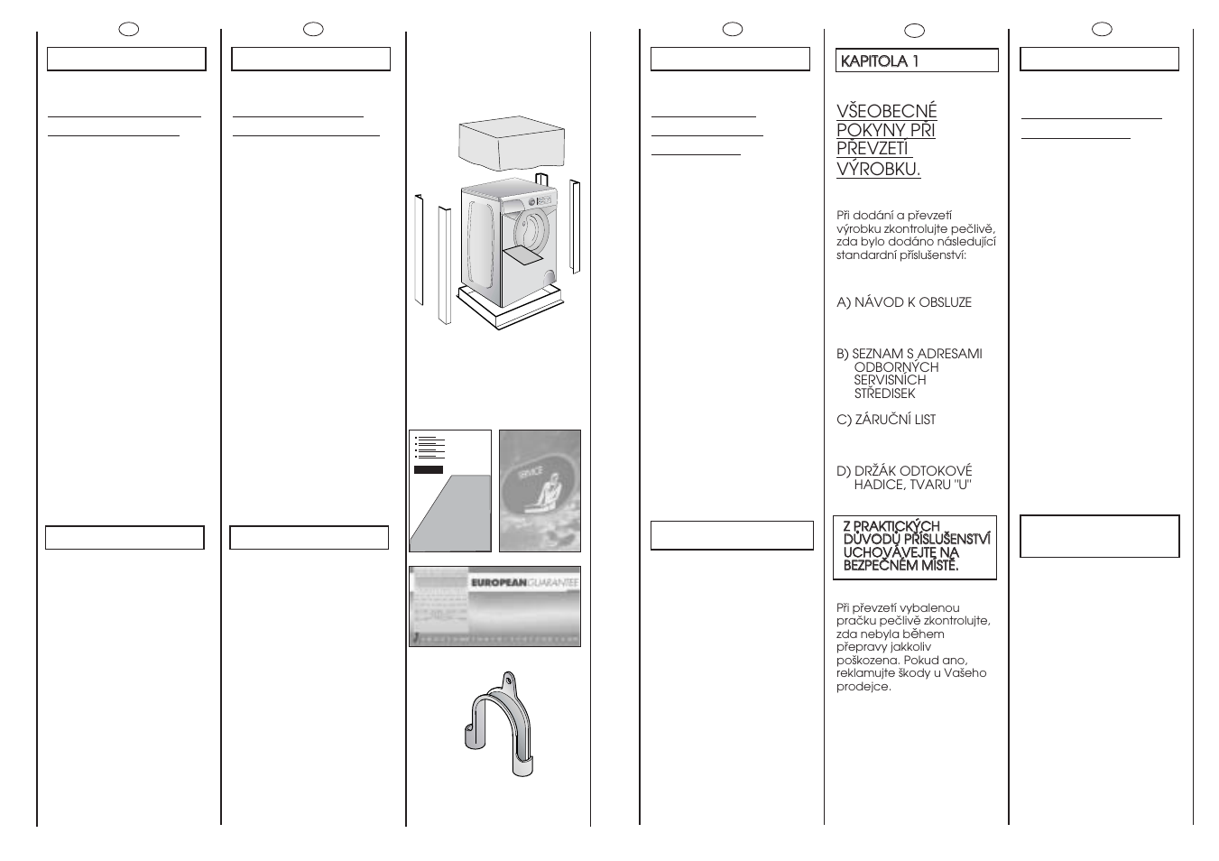 Da b c | Candy AQUA 1100DFS User Manual | Page 4 / 41