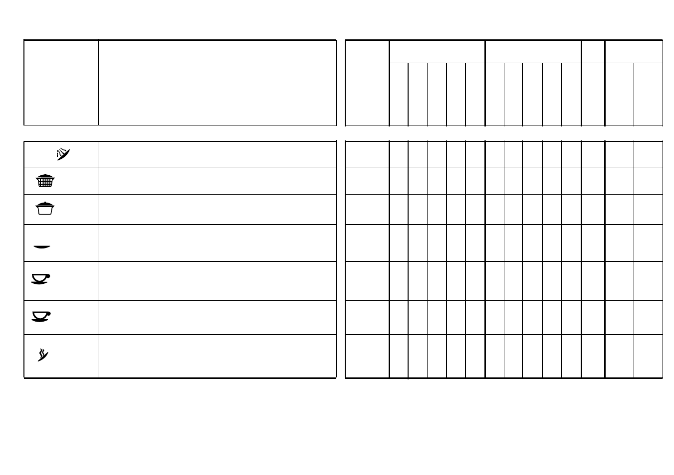 Liste des programmes | Candy CD 475 S User Manual | Page 4 / 21