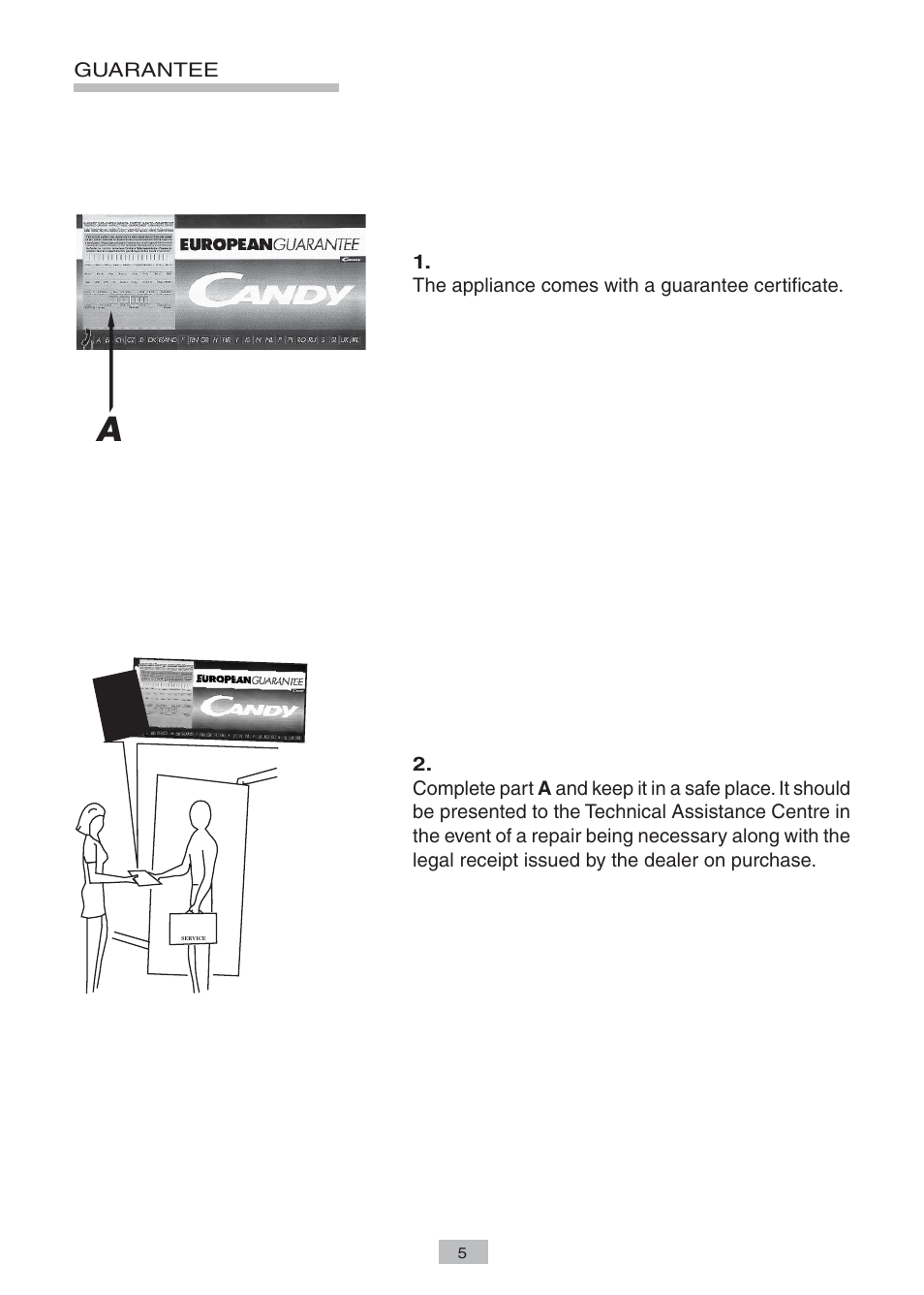 Candy LB CTA104 AA User Manual | Page 3 / 14