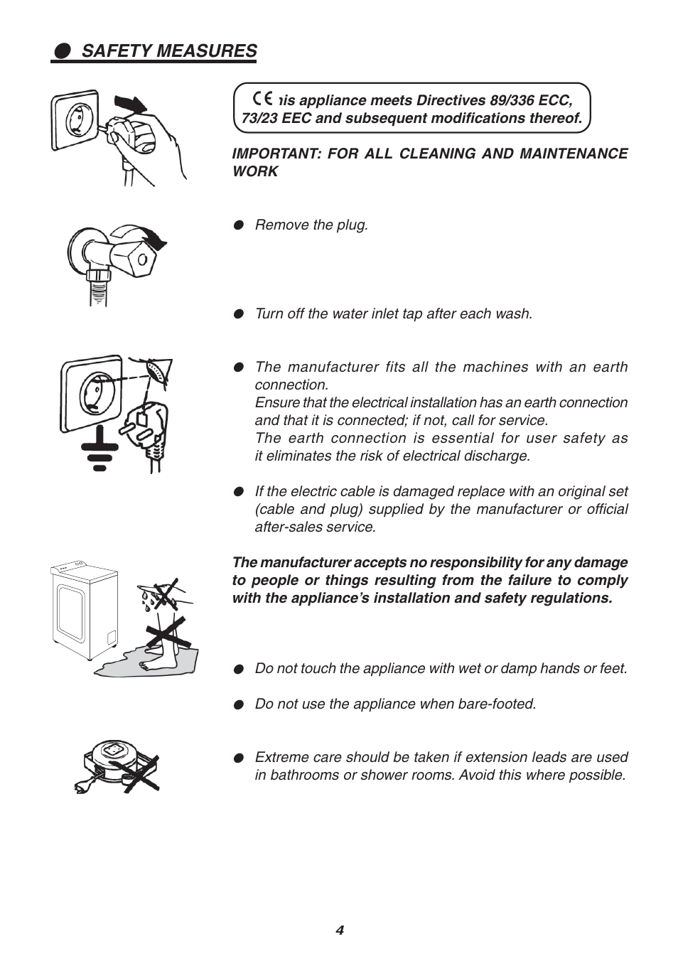 Candy LB CTS 80 SY User Manual | Page 4 / 16