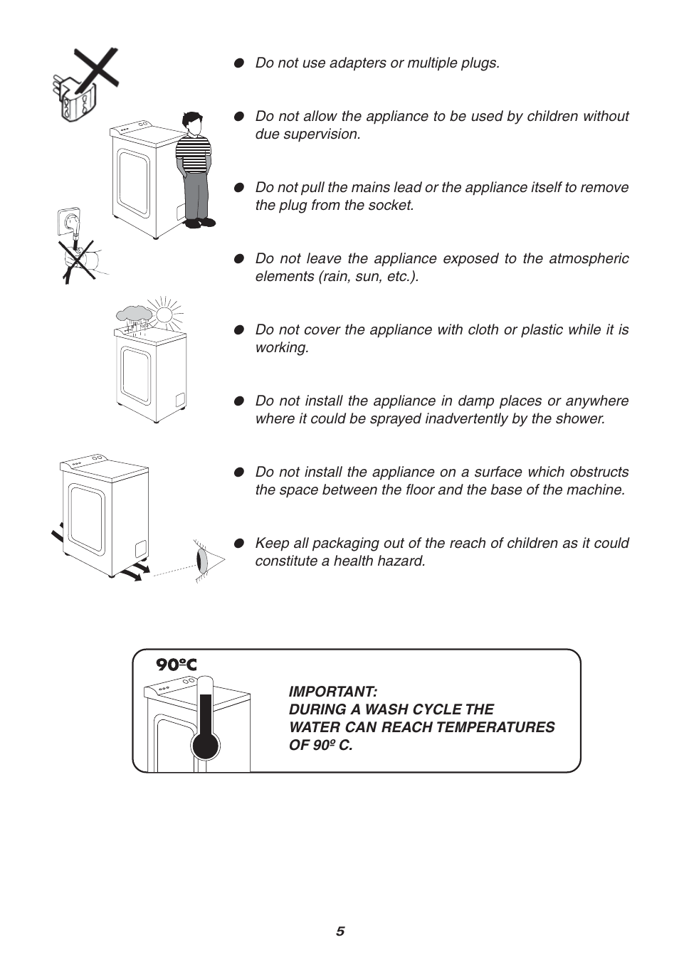 Candy LB CTS 80 SY User Manual | Page 5 / 16