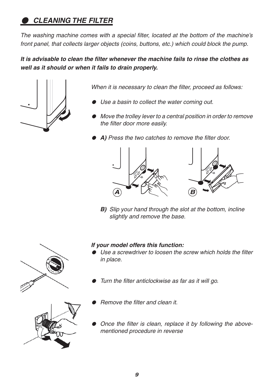 Candy LB CTS 80 SY User Manual | Page 9 / 16