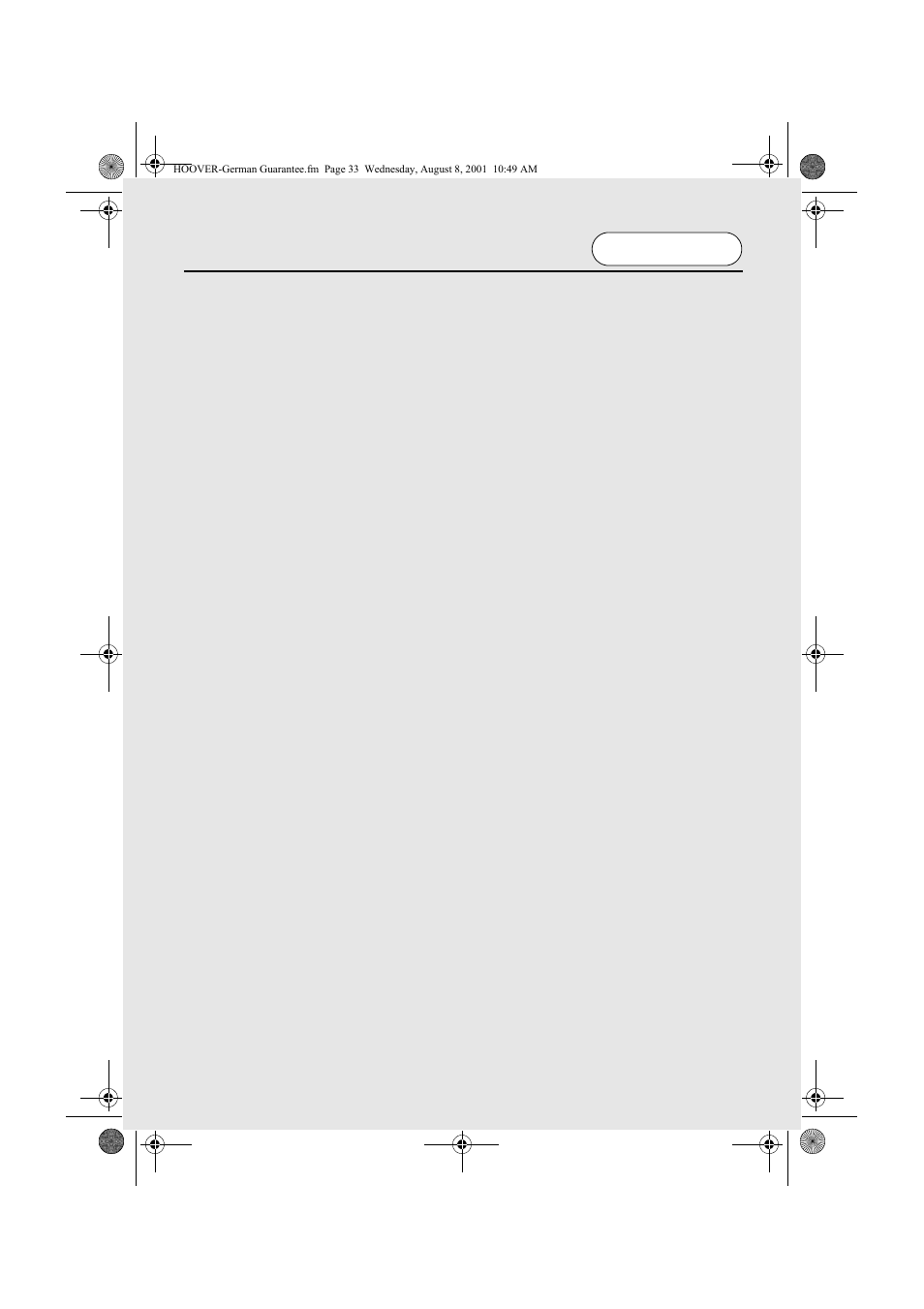 Garantie | Candy CIV 149 EX User Manual | Page 33 / 100