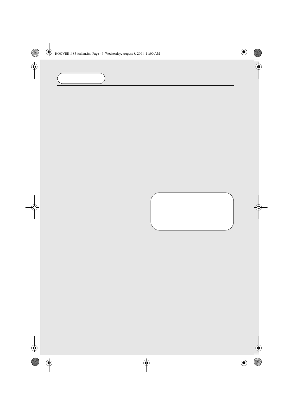 Requisiti elettrici | Candy CIV 149 EX User Manual | Page 46 / 100