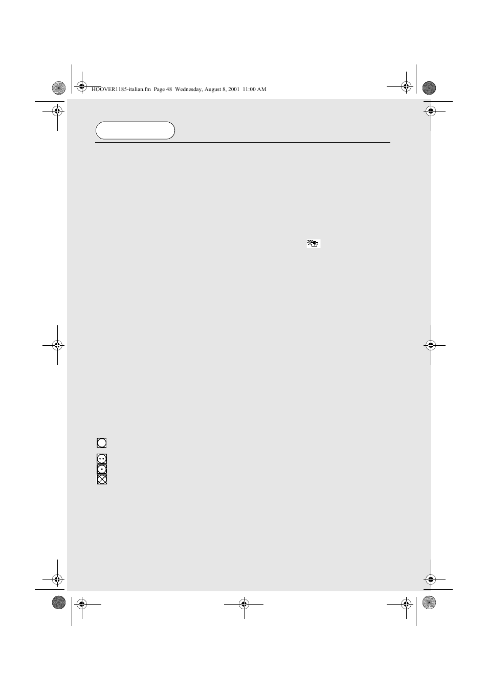 Preparazione della biancheria, Preparazione dei capi, Peso massimo di asciugatura | Selezionare la biancheria nel modo seguente, Evitare di asciugare, Risparmio energia | Candy CIV 149 EX User Manual | Page 48 / 100