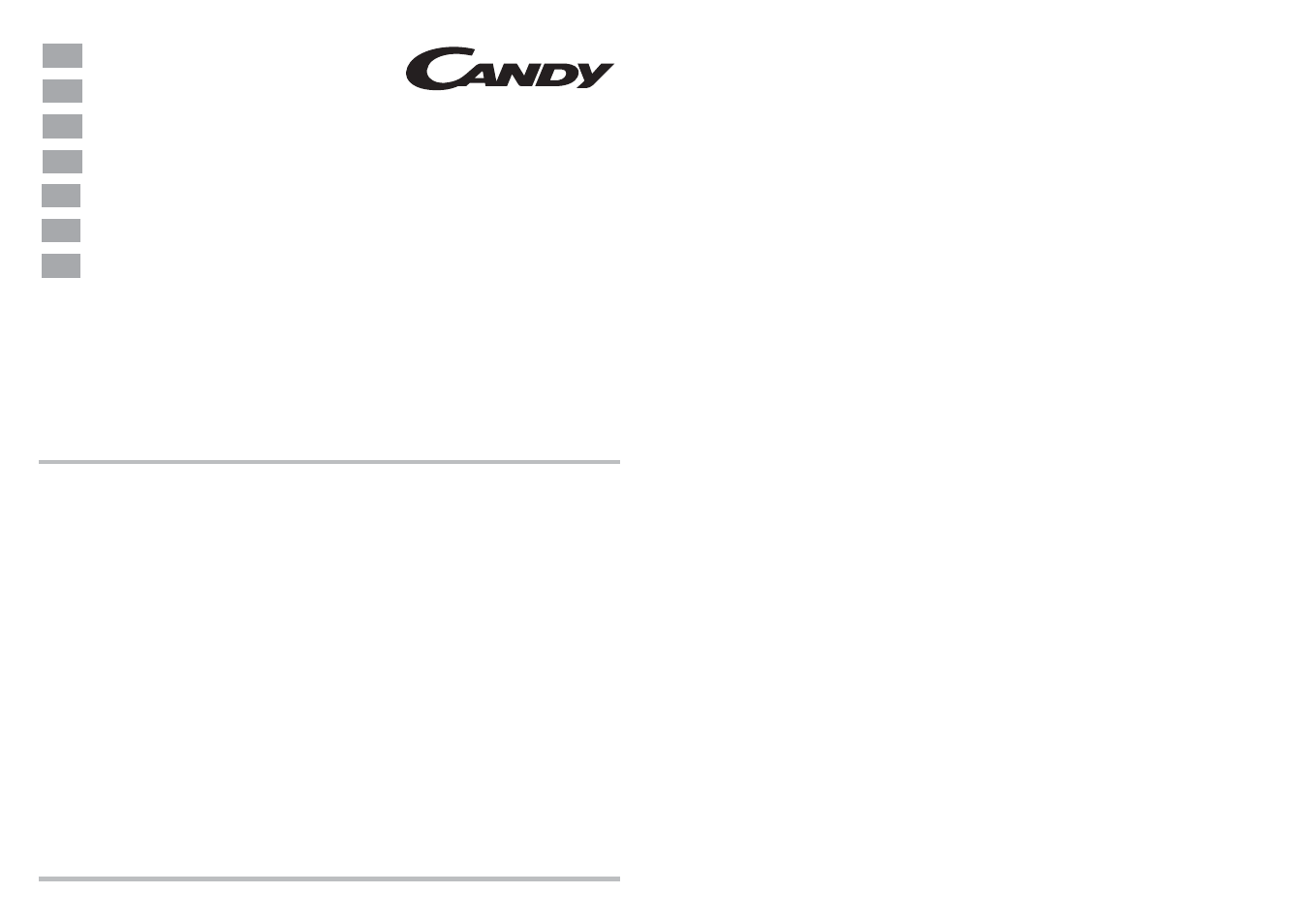 Candy CDI 2015-S User Manual | 27 pages