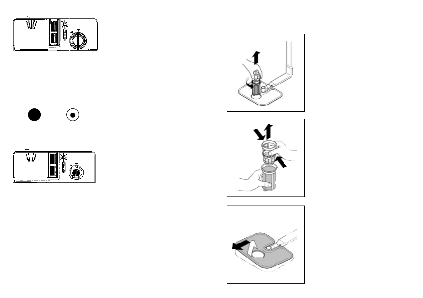 Limpieza del filtro | Candy LS CD 374 SK User Manual | Page 35 / 41