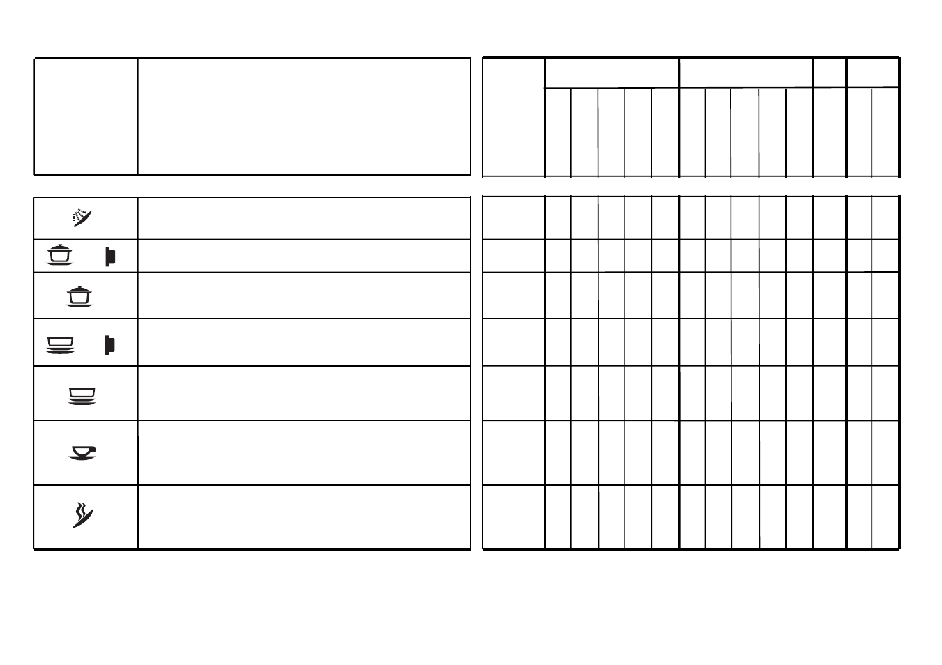 Relacion de los programas | Candy LS CD 374 SK User Manual | Page 39 / 41