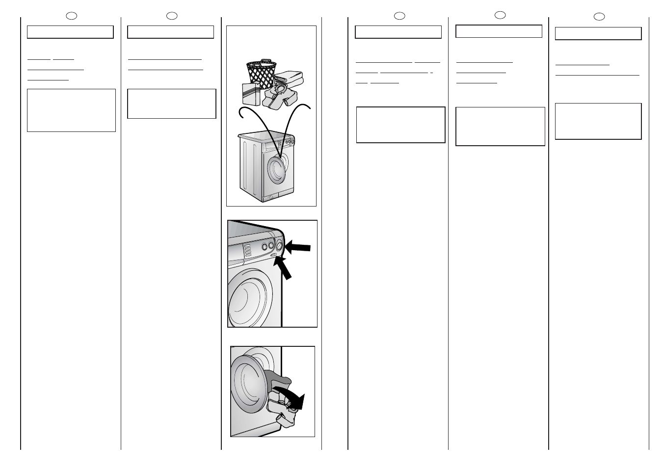 60° c 5 kg max | Candy ALCBL1355-86S User Manual | Page 38 / 45