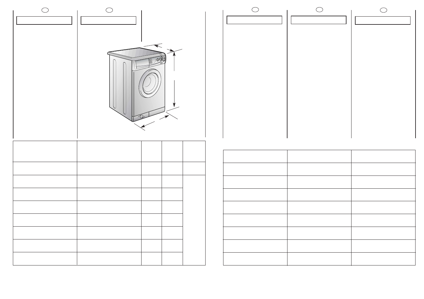 Candy ALCBL1355-86S User Manual | Page 8 / 45