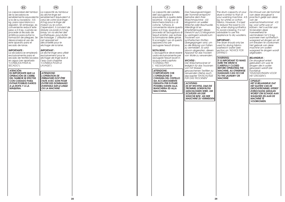 Candy AB CST 95 User Manual | Page 14 / 23