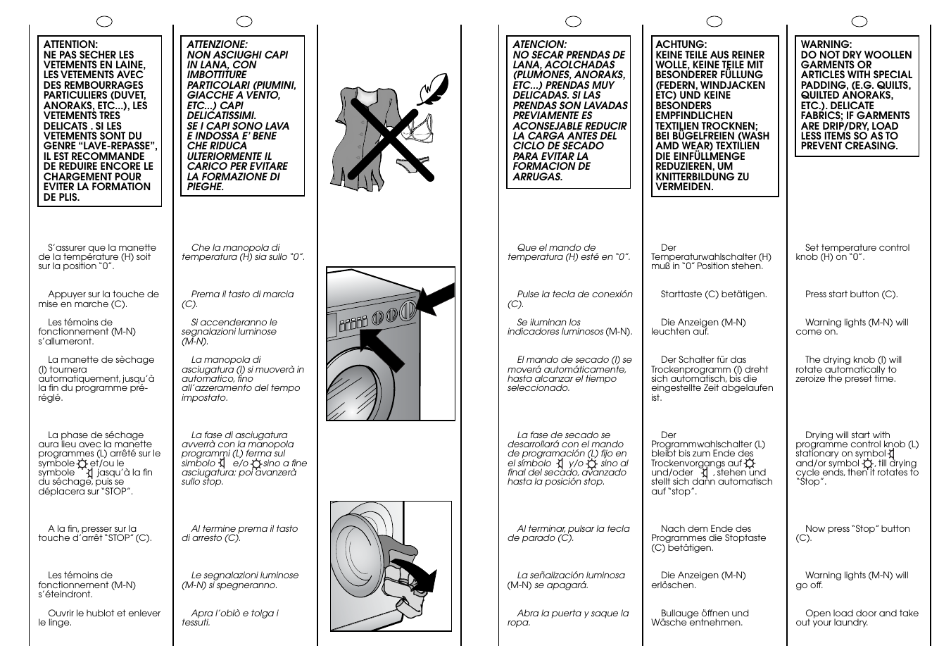 Candy CIW 100 T User Manual | Page 32 / 41