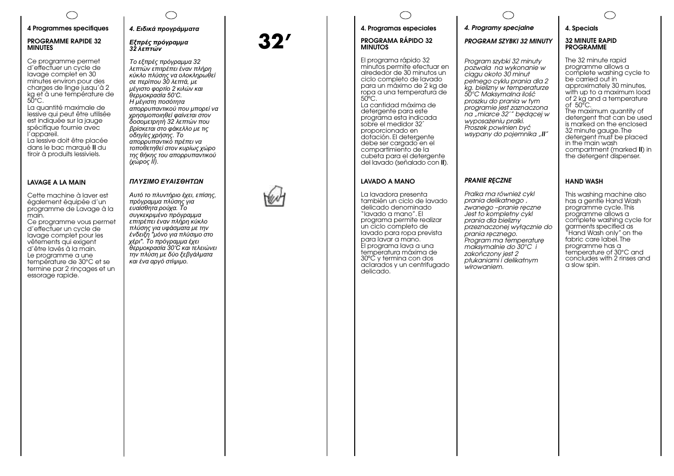 Candy CBL 100.6 SY User Manual | Page 21 / 37